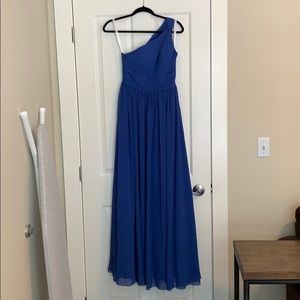Royal Blue Azazie bridesmaid dress